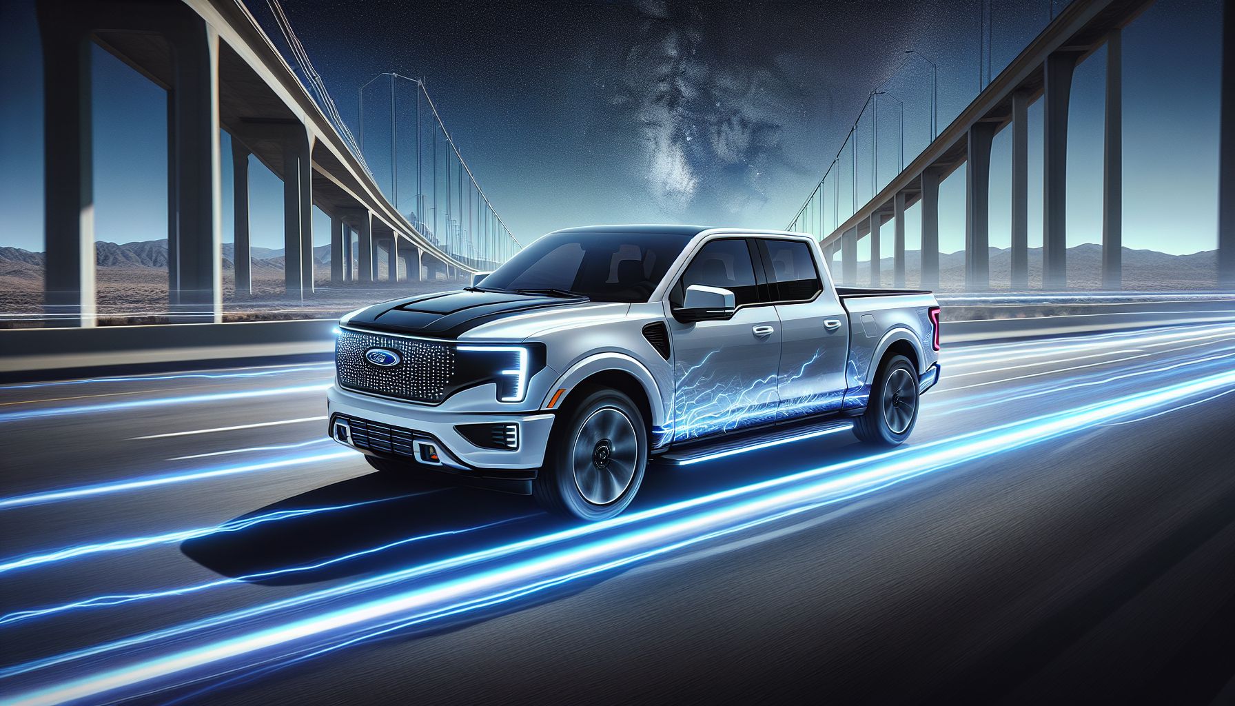 New electric car flagship: the Ford F-150 Lightning