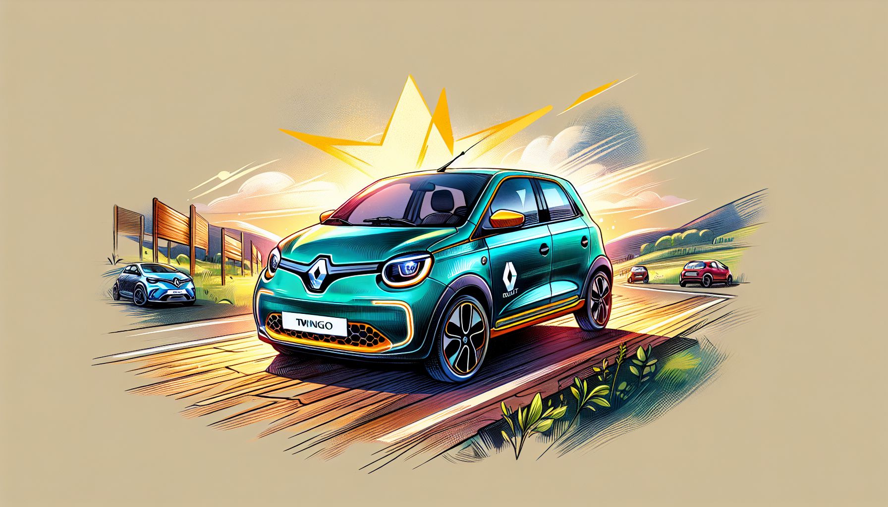 Elektriautode maailmas uus täht – Renault Twingo Z.E.